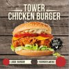 Chicken Burger voordeelmenu